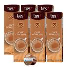 6x Cápsula de Café Com Leite Tres 3 Corações 10 Unidades