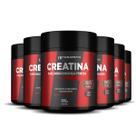 6x creatina em pó 3g pura hf suplements 300g