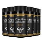 6x creatina monohidratada 3g pure 120caps hf suplements