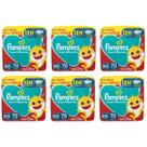 6x Fralda descartável Pampers Supersequinha Tamanho XG 70 Un 6x Fralda descartável Pampers Supersequinha Tamanho XG 70 Un