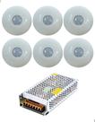 6X HIPER LED 16W ABS Branco ILUMINACAO PISCINA COM FONTE 10A 6X HIPER LED 16W ABS Branco ILUMINACAO PISCINA COM FONTE 10A