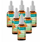 6x Imunitrix- Vitamina C- Vitamina D- Zinco- 30ml- Morango