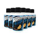 6x l-carnitina 2300 com chromium 480ml sabor laranja