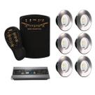 6x led slim 10w tholz + fonte 60w + basic smartpool