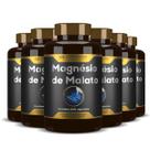 6x magnésio de malato premium 240caps hf suplementos