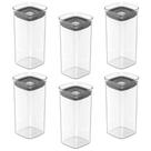 6x Porta Temperos Pote 340ml Organizador OU Block Hermético 6x Porta Temperos Pote 340ml Organizador OU Block Hermético