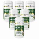 6x Própolis Verde 500 Mg - 120 Caps. - Apisvida