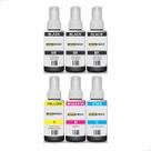 6x Refil Tinta Compatível Epson 664 L120 L210 L220 L365 L380 L455 6x Refil Tinta Compatível Epson 664 L120 L210 L220 L365 L380 L455