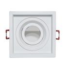 6x Spot Embutir Quadrado Recuado Orientável para lâmpada mini Dicroica MR11 Gu10 St47011