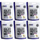 6x Suplemento Profit Isolate Protein Mix Baunilha 1,8kg