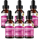 6x Vitamina B12 em Gotas Sabor Frutas Vermelhas 30ml Celliv