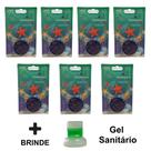 7 Aromatizador Sanitário Lavanda Marine Cítrico Bloco Caixa Acoplada Pedra 45g Senalândia - Envio Já