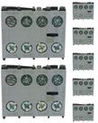 7 Bloco de Contato Auxiliar Frontal 2NA+2NF BFCA-22 Weg