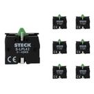 7 Bloco de Contato Auxiliar Steck SLPL42 660V 1NA Frontal