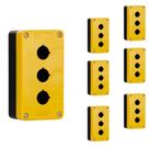 7 Caixa Para Botoeira Steck 3 Furos SQ3K 3X22,5mm IP65