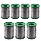 7 Carretel Estanho P/ Solda 40x60 Com Fluxo 1mm 250g Cobix