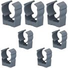 7 Conduletes Abraçadeira Pvc Cinza 3/4 Pol. Tigre Top