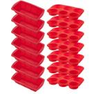 7 Conj Forma para Pães e Forma Espiral em Silicone Sortida
