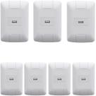 7 Conjunto 4x2 1 Tomada USB 1,5 A Bivolt Tramontina Aria