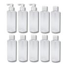 7 Frasco Pote Fliptop 3 Válvula Pump 100ml Shampoo Viagem 7 Frasco Pote Fliptop 3 Válvula Pump 100ml Shampoo Viagem