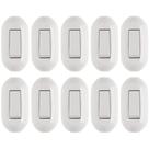 7 Interruptores Simples Centro Cordão 10a 250v Pial 40270