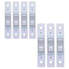 7 Interruptores Simples Sem Placa Branco 10a 250v Blux