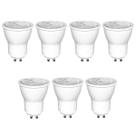 7 Lampada Dicroica Mr11 Gu10 Led Mini 3W Branco Quente Bet15