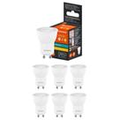 7 Lâmpadas Par11 Ledvance 3w 2700k Luz Quente 300lm Gu10