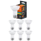 7 Lâmpadas Par20 2700k Quente 525lm Biv 5,5w Ip65 Ledvance 7 Lâmpadas Par20 2700k Quente 525lm Biv 5,5w Ip65 Ledvance