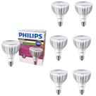 7 Lâmpadas Philips Par30 Led 28w Dicroica E27 3000k Bivolt