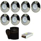 7 Led Slim Rgb 10w Inox 316 Piscina Smartpool Fonte Cabo 2m