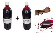 7 Litros Sangue Artificial Falso maquiagem efeito artistica