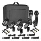 7 Microfones Bateria Skypix Sk-mks7 P/ Bumbo Caixa Tom Prato 7 Microfones Bateria Skypix Sk-mks7 P/ Bumbo Caixa Tom Prato