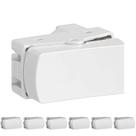 7 Módulo Interruptor Simples Linha Miluz 10a Schneider 10 A 250 V Branco