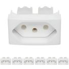 7 Módulo Tomada Branco Lunare 2p+t 250v 20a - Schneider