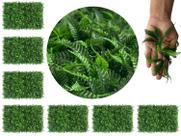7 Painéis Artificiais Fácil de Montar Ótimo Custo Benefício Jardim Vertical para Área Interna