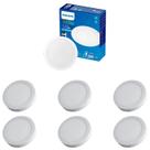 7 Painel Plafon Led 12w Philips Embutir 3000k Quente Bivolt
