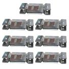 7 Pares de Conector de Encaixe para Móveis Sofá Cabeceira Painel Zincado G59