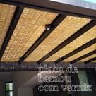 7 Placas De Bambu Natural Para 7m² Placas De 1,00x1,00mt