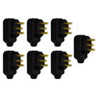 7 Plug Macho Pial Legrand 10A com Terra e Saída Lateral