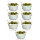 7 Ramekins Molheiras 90ml 100% Melamina Gourmet Mix