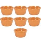 7 Ramekins Molho 60ml Terracota 100% Melamina Gourmet Mix