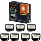7 refletores led 26w biv 3000k branco quente ledvance