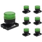 7 Sinaleiro LED Steck Luminoso Verde 12V - 380V SLLSL2 7 Sinaleiro LED Steck Luminoso Verde 12V - 380V SLLSL2