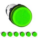 7 Sinaleiro Verde 22mm Para Lâmpada Ba9s 250v Schneider 7 Sinaleiro Verde 22mm Para Lâmpada Ba9s 250v Schneider