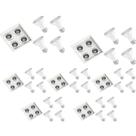 7 Spot Embutido Recuado PAR20 + 4 Lâmpada LED 6W 3000K E27 7 Spot Embutido Recuado PAR20 + 4 Lâmpada LED 6W 3000K E27