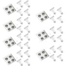 7 Spot Embutido Recuado PAR20 + Lâmpada LED 6W 2700K 36 7 Spot Embutido Recuado PAR20 + Lâmpada LED 6W 2700K 36