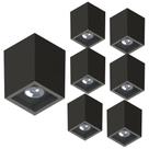 7 Spot Sobrepor Save Energy Boxit Par30 E27 Preto 110/220v