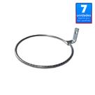 7 Suporte Arco 12cm Parafusar Fixar Parede, Painel, Sem Vaso