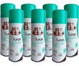 7 Tiuran Aerosol 125ml Contra Sarna Fungo Cães Gatos Duprat